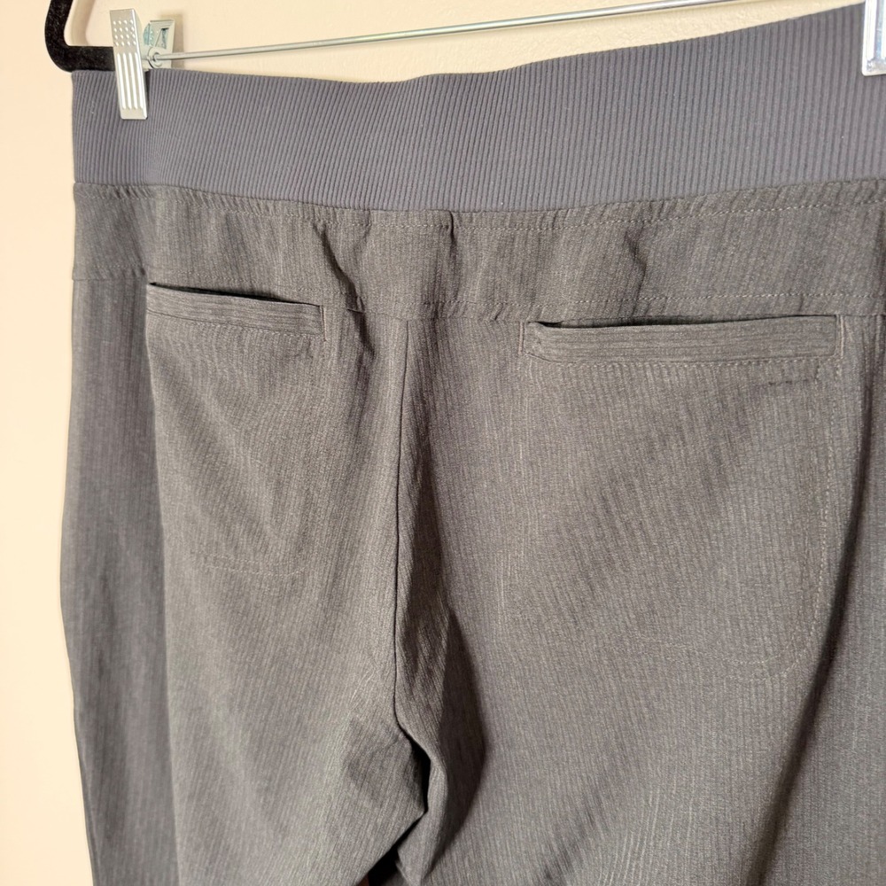 Athleta Wide Leg Stretch Lightweight Charcoal‎ Pants (10) Athleisure Casual - Picture 13 of 14